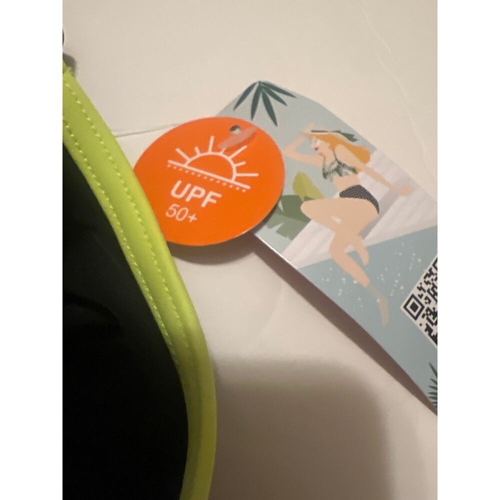 Women's Contrast Boyleg Racer Cutout Back Sports One Piece Swimsuit NWT Size L - Picture 9 of 9